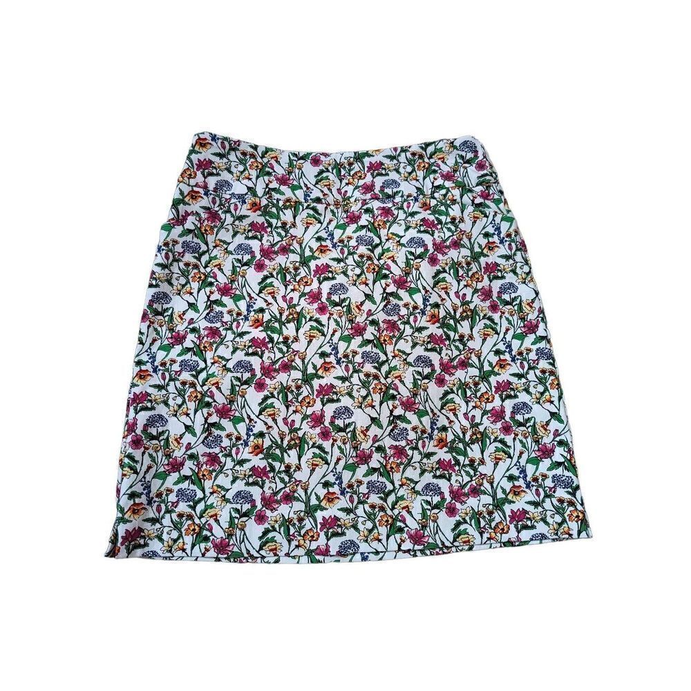 Charter Club Women's XS Floral Print Skirt With Short
